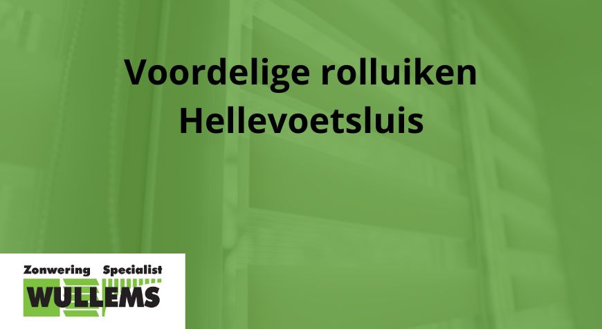 rolluiken hellevoetsluis