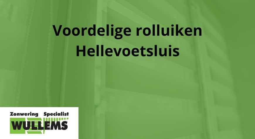 rolluiken hellevoetsluis